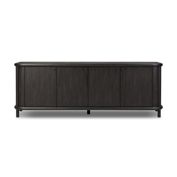 Florent Sideboard - Smoked Black Solid