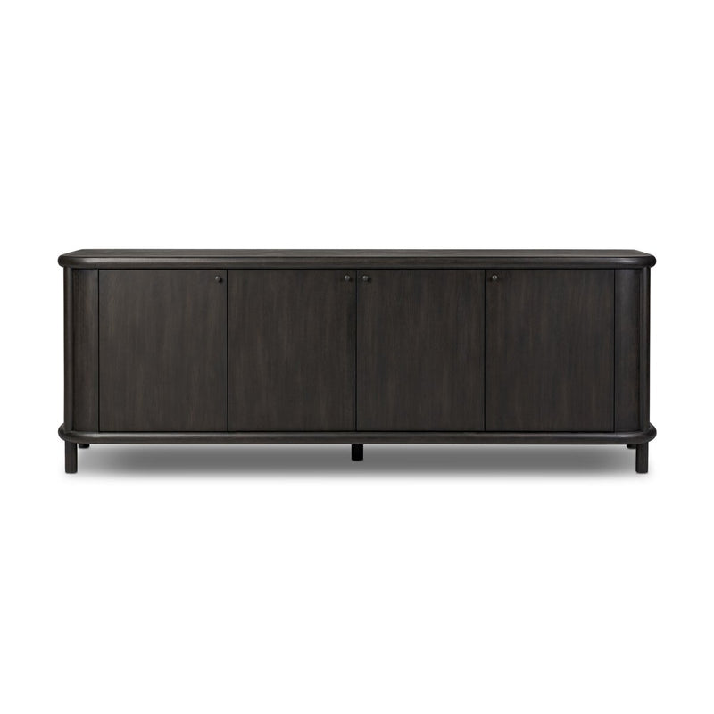 Florent Sideboard - Smoked Black Solid