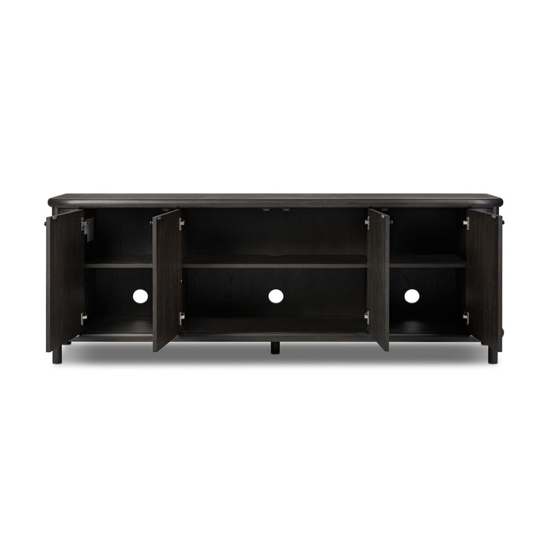 Florent Sideboard - Smoked Black Solid