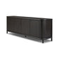 Florent Sideboard - Smoked Black Solid