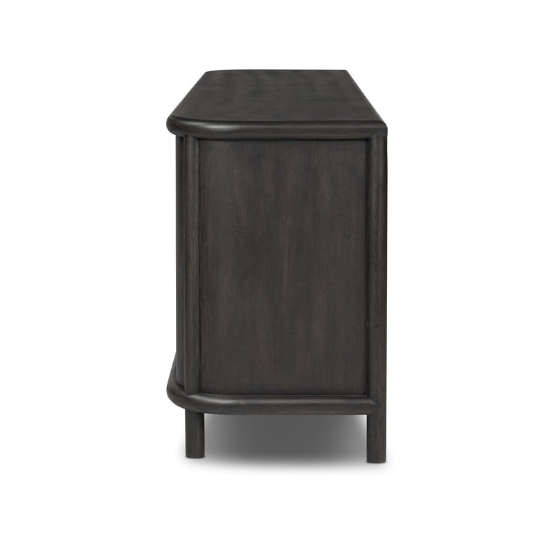 Florent Sideboard - Smoked Black Solid