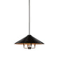 Siriano Chandelier - Antique Brass Iron
