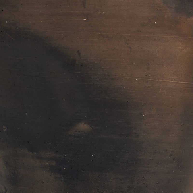 Kamari Vessel - Aged Black Terracotta