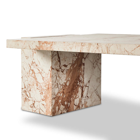 Romano Coffee Table - Desert Taupe Marble