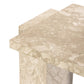Romano End Table - Lunar Marble