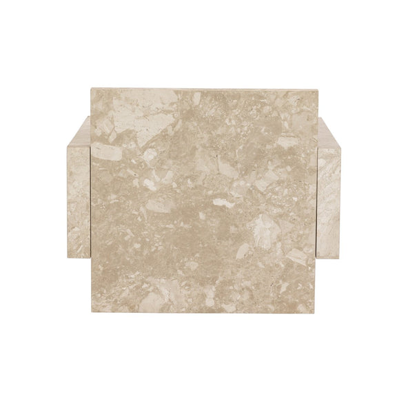 Romano End Table - Lunar Marble