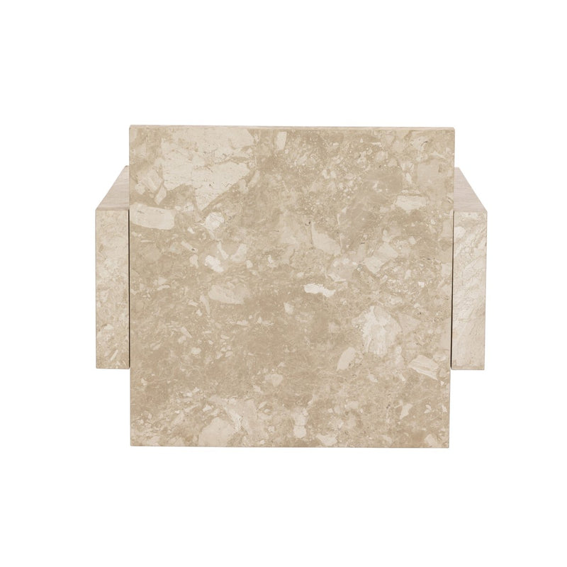 Romano End Table - Lunar Marble