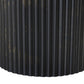 Ruben End Table - Moss Cast Glass