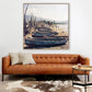 Fishing Boats by Slim Aarons - White Oak Floater