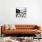 Klosters by Slim Aarons - White Maple Floater
