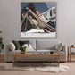 New England Skiing by Slim Aarons - White Oak Floater