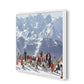 Lounging In Verbier by Slim Aarons - White Maple