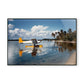 Arriving In Style by Slim Aarons - Black Maple Floater