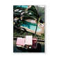 Las Brisas by Slim Aarons - White Maple Floater