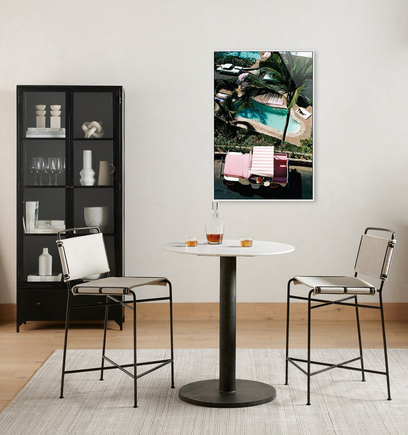 Las Brisas by Slim Aarons - White Maple Floater