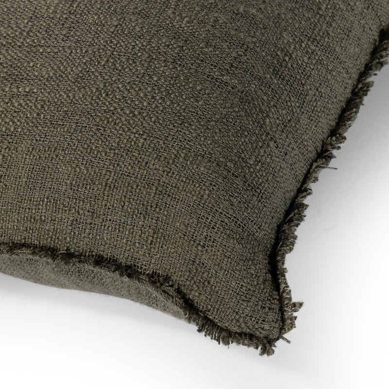Tharp Outdoor Pillow - Textured Olive