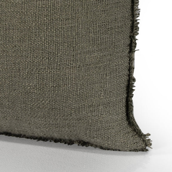 Tharp Outdoor Pillow - Textured Olive