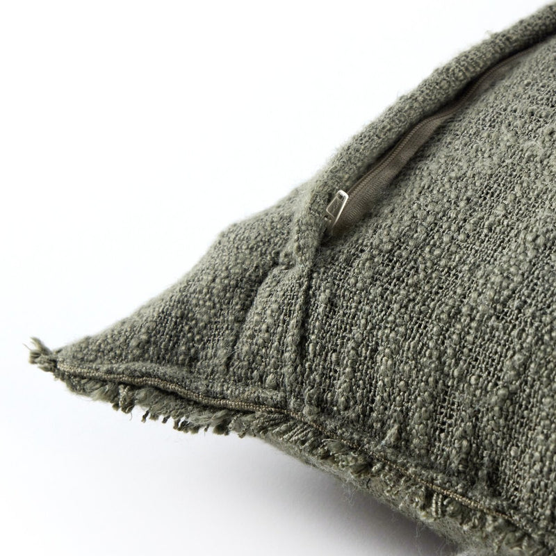 Tharp Outdoor Pillow - Textured Olive