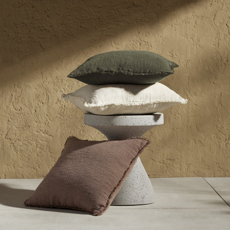 Tharp Outdoor Pillow - Natural Cream
