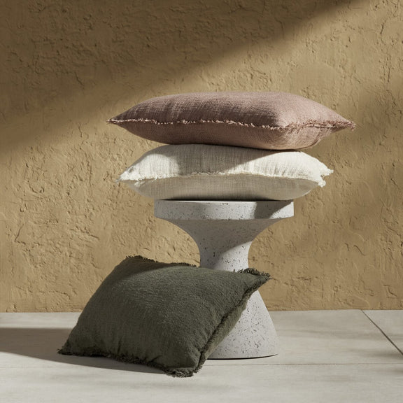 Tharp Outdoor Pillow - Natural Cream