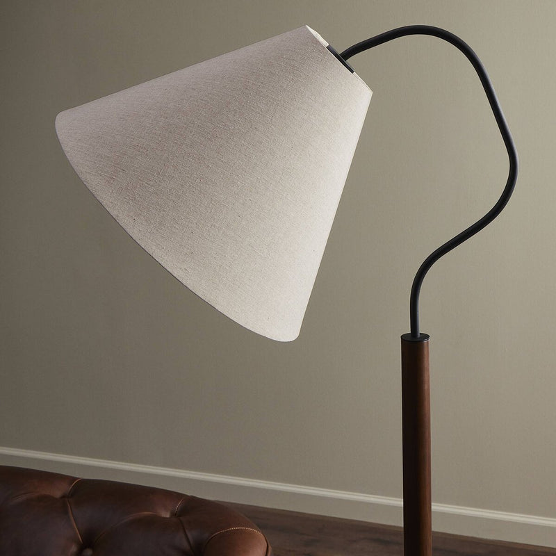 Garner Floor Lamp - Powder Coated Black