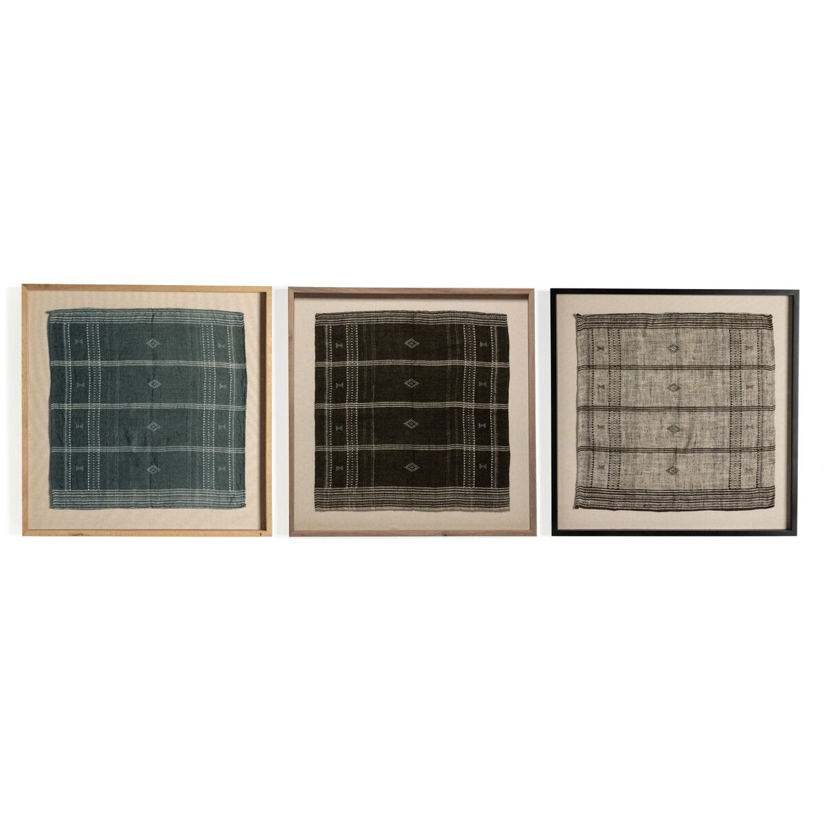 Bhujodi Textile 1 Set - Black Maple