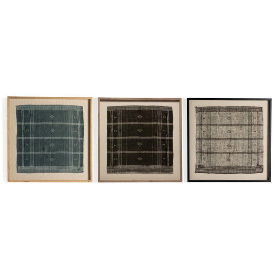 Bhujodi Textile 1 Set - Black Maple