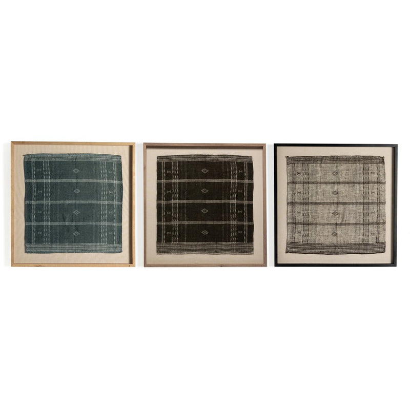 Bhujodi Textile 1 Set - Black Maple