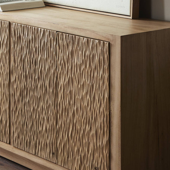 Bahari Sideboard - Light Warm Maple Veneer