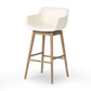 Hannah Swivel Bar + Counter Stool - Kerbey Ivory