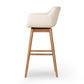 Hannah Swivel Bar + Counter Stool - Kerbey Ivory