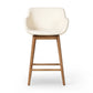 Hannah Swivel Bar + Counter Stool - Kerbey Ivory
