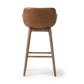 Hannah Swivel Bar + Counter Stool - Sonoma Chestnut