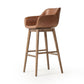 Hannah Swivel Bar + Counter Stool - Sonoma Chestnut