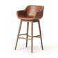 Hannah Swivel Bar + Counter Stool - Sonoma Chestnut