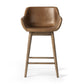 Hannah Swivel Bar + Counter Stool - Sonoma Chestnut