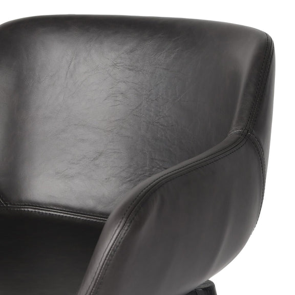 Hannah Swivel Bar + Counter Stool - Sonoma Black
