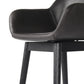 Hannah Swivel Bar + Counter Stool - Sonoma Black