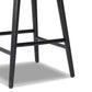 Hannah Swivel Bar + Counter Stool - Sonoma Black