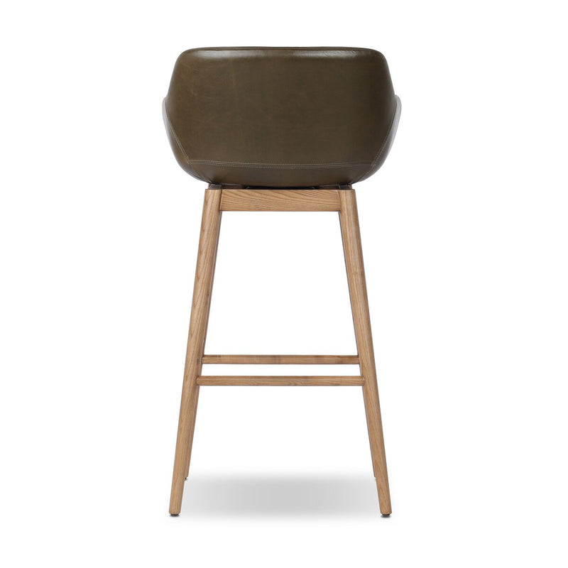 Hannah Swivel Bar + Counter Stool - Dulane Moss