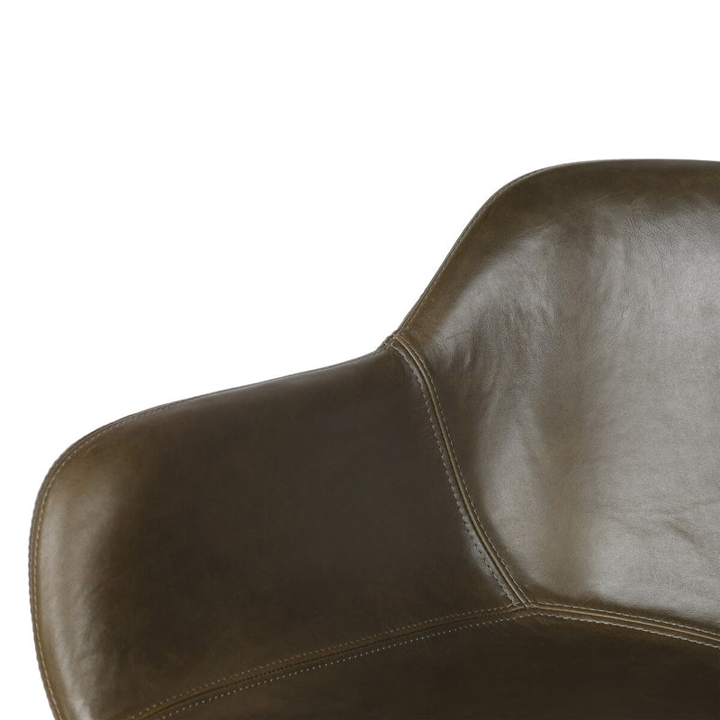 Hannah Swivel Bar + Counter Stool - Dulane Moss