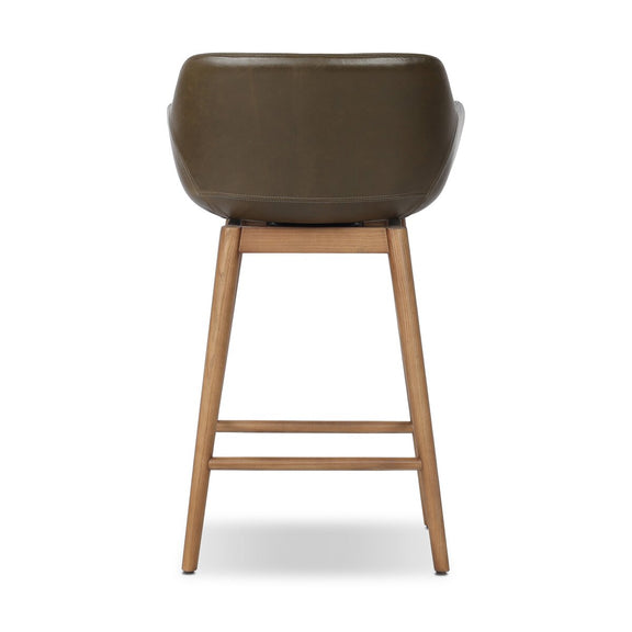 Hannah Swivel Bar + Counter Stool - Dulane Moss