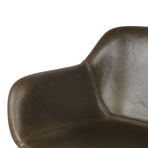 Hannah Swivel Bar + Counter Stool - Dulane Moss
