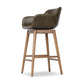 Hannah Swivel Bar + Counter Stool - Dulane Moss
