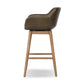 Hannah Swivel Bar + Counter Stool - Dulane Moss