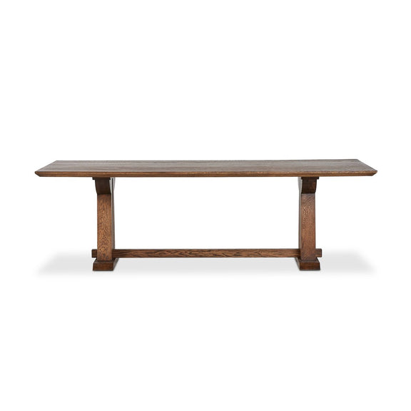 Ashwin Dining Table - Brown Oak