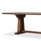 Ashwin Dining Table - Brown Oak