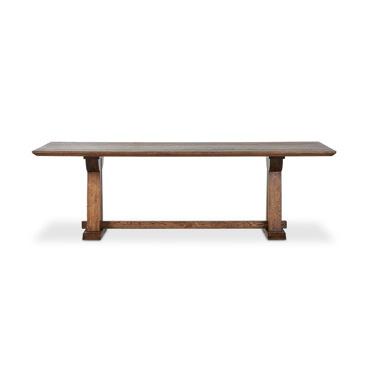 Ashwin Dining Table - Brown Oak