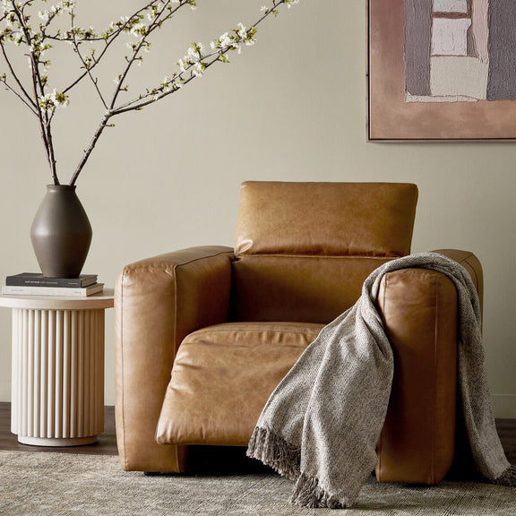 Radley Power Recliner Accent Chair - Sonoma Butterscotch