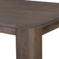 Soho Dining Table - Aged Natural Oak Veneer